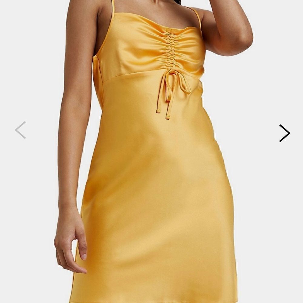 River Island Orange Slip dress NWT size 14